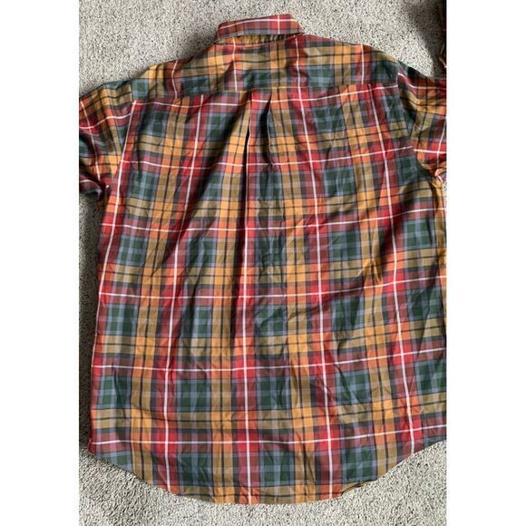 Brooks Brothers 346 Long Sleeve Shirt Mens LARGE Plaid Button Down‎ Casual - Picture 2 of 4